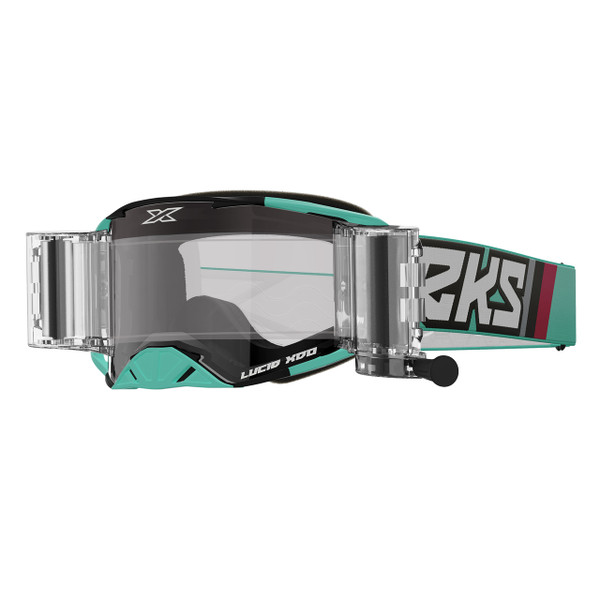 Lucid Roll Off Goggle (Minty) Clear Lens