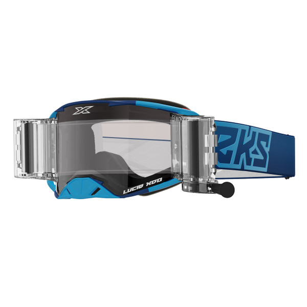 Lucid Roll Off Goggle (Blue) Clear Lens