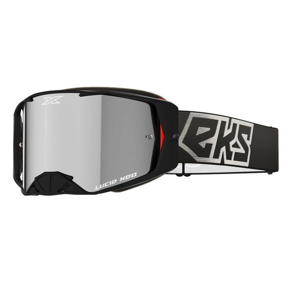 Lucid Goggle (Black/Silver) Silver Mirror Lens