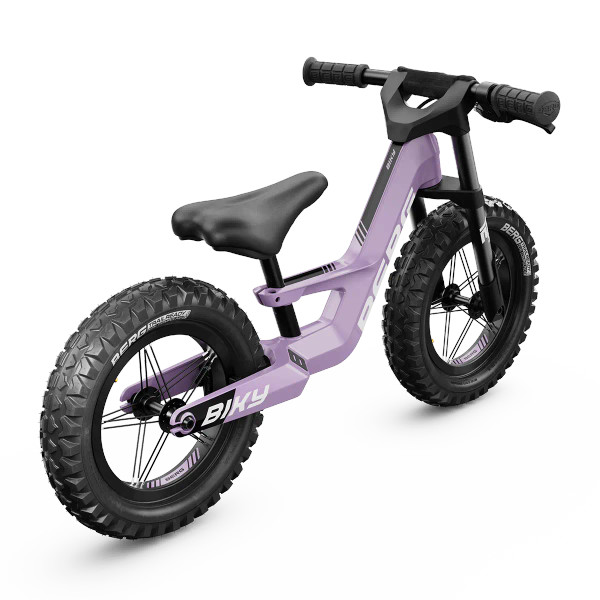 Berg Biky Cross Kids Balance Bike - Handbrake - Purple