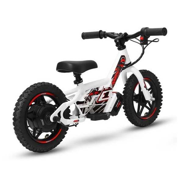 Amped A10 240W Electric Kids Balance Bike - White