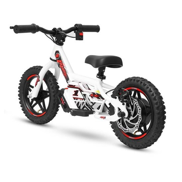 Amped A10 240W Electric Kids Balance Bike - White