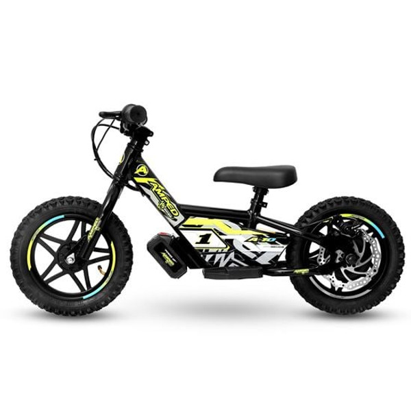 Amped A10 240W Electric Kids Balance Bike - Black