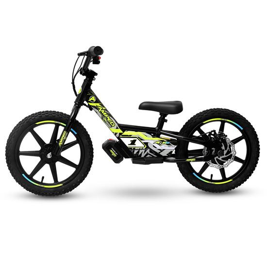 Amped A16 320W Electric Kids Balance Bike - Black