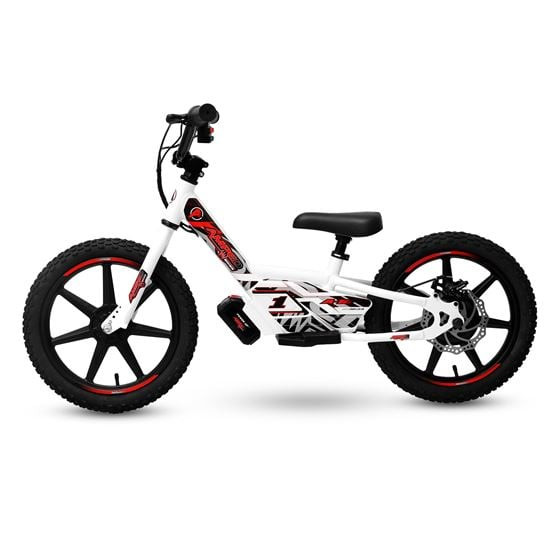 Amped A16 320W Electric Kids Balance Bike - White