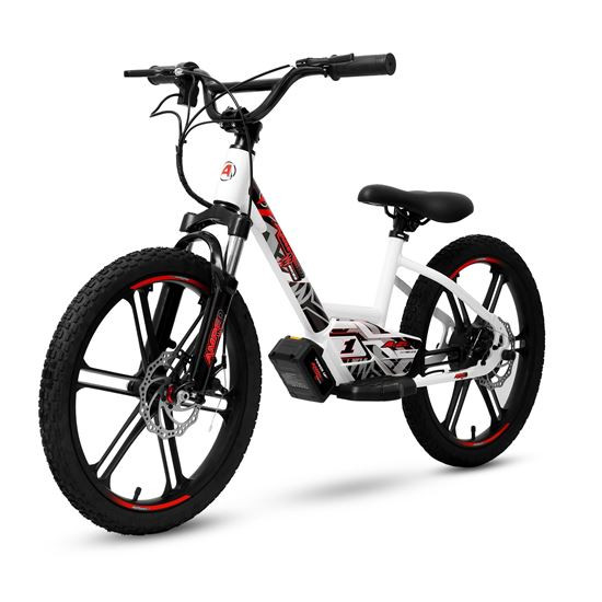 Amped A20 540W Electric Kids Balance Bike - White