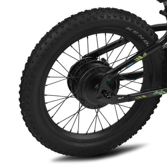 Amped A20 Pro 800W Electric Kids Balance Bike - Black