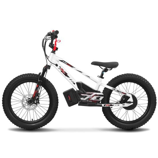 Amped A20 Pro 800W Electric Kids Balance Bike - White