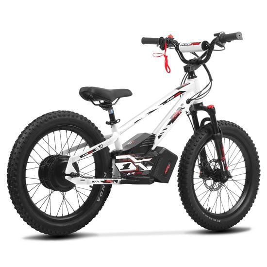 Amped A20 Pro 800W Electric Kids Balance Bike - White