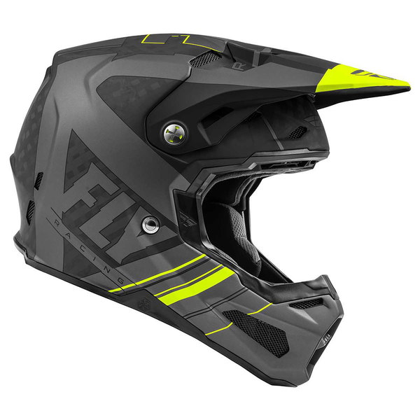 Formula S Carbon Helmet Vector Hi Viz Grey Black