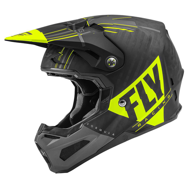 Formula S Carbon Helmet Vector Hi Viz Grey Black