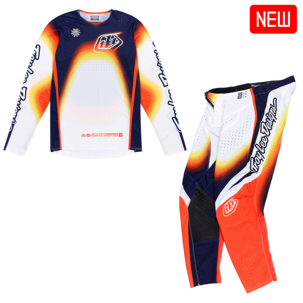 Troy Lee Designs 2025 Spring Se Pro Kit Combo - Array White / Navy