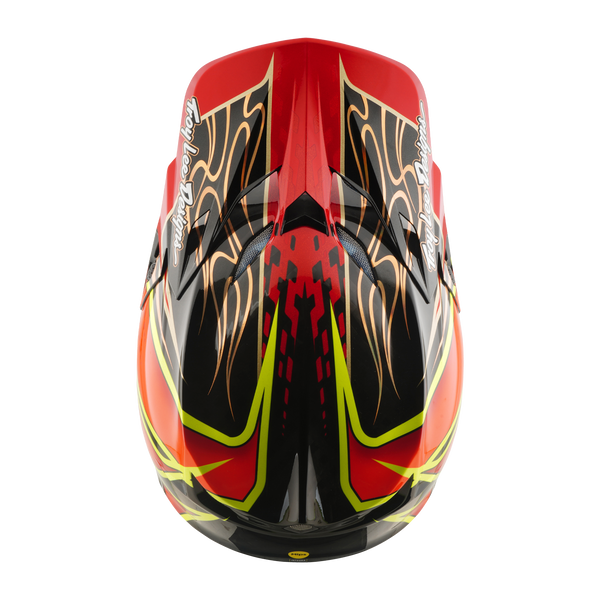 Troy Lee Designs 2026 Spring SE5 Carbon Helmet - Wings Red