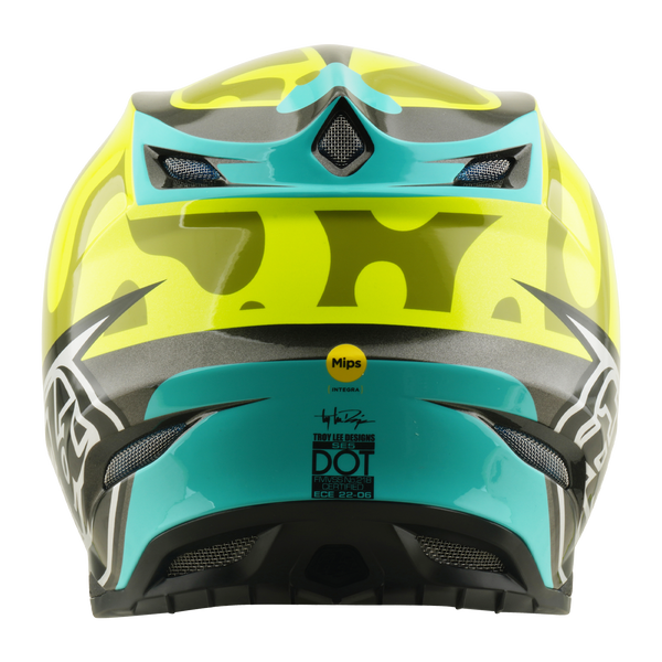 Troy Lee Designs 2026 Spring SE5 Composite Helmet - Myth Flo Yellow