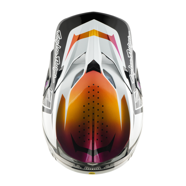 Troy Lee Designs 2026 Spring SE5 Composite Helmet - Lined Up Black