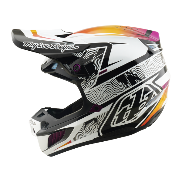Troy Lee Designs 2026 Spring SE5 Composite Helmet - Lined Up Black