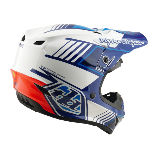 Troy Lee Designs 2026 Spring GP Pro Helmet - Segment Blue