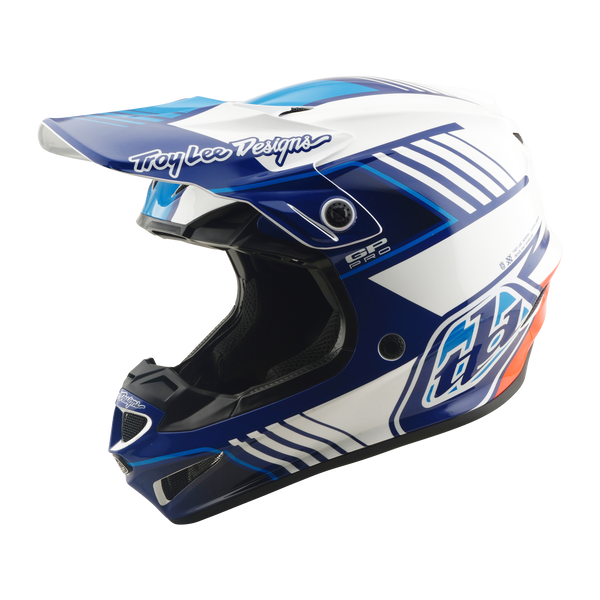 Troy Lee Designs 2026 Spring GP Pro Helmet - Segment Blue