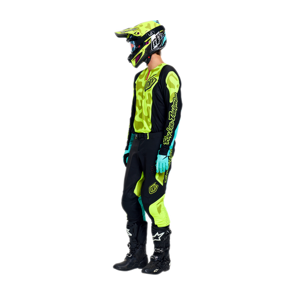Troy Lee Designs 2026 Spring SE Pro Jersey - Myth Black Flo Yellow