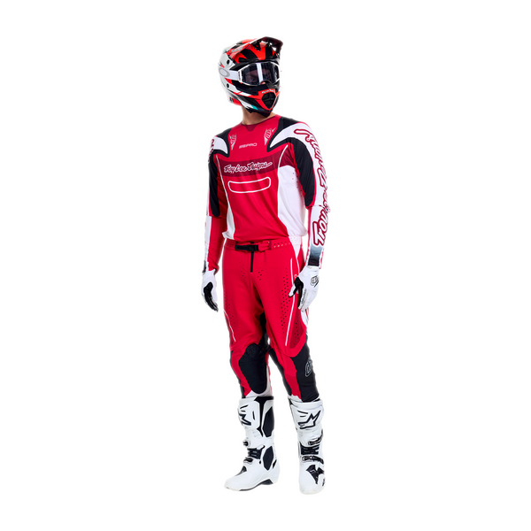 Troy Lee Designs 2026 Spring SE Pro Jersey - Salvo Red / White