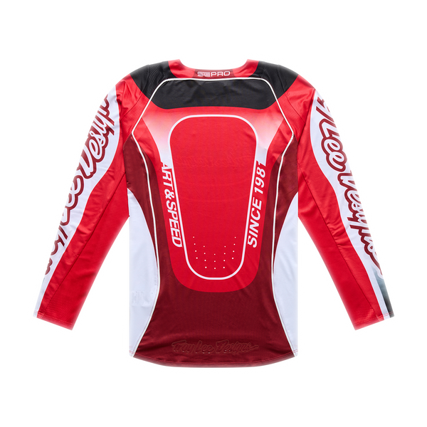 Troy Lee Designs 2026 Spring SE Pro Jersey - Salvo Red / White