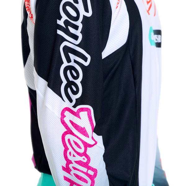 Troy Lee Designs 2026 Spring SE Pro Jersey - Sever White / Teal