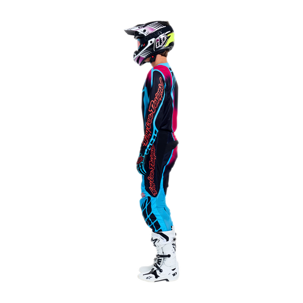 Troy Lee Designs 2026 Spring GP Pro Jersey - Framework Black / Cyan