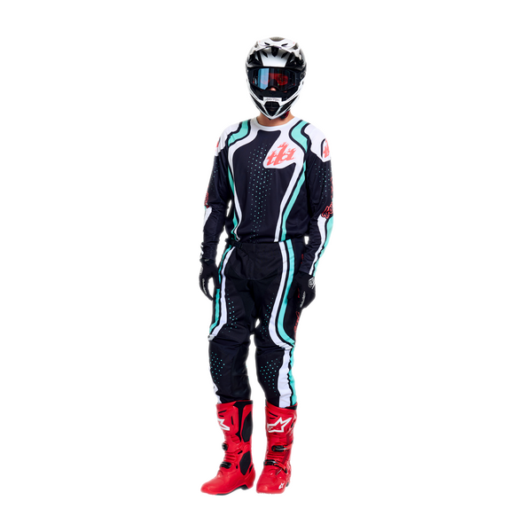 Troy Lee Designs 2026 Spring GP Pro Pant - Roller Black / Teal