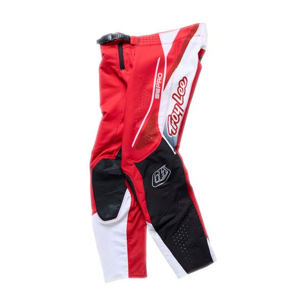 Troy Lee Designs 2026 Spring Youth SE Pro Pant - Salvo Red / White
