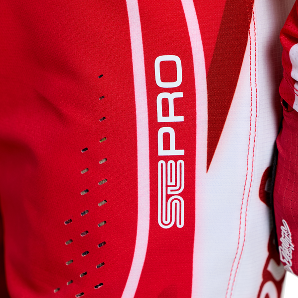 Troy Lee Designs 2026 Spring Youth SE Pro Pant - Salvo Red / White