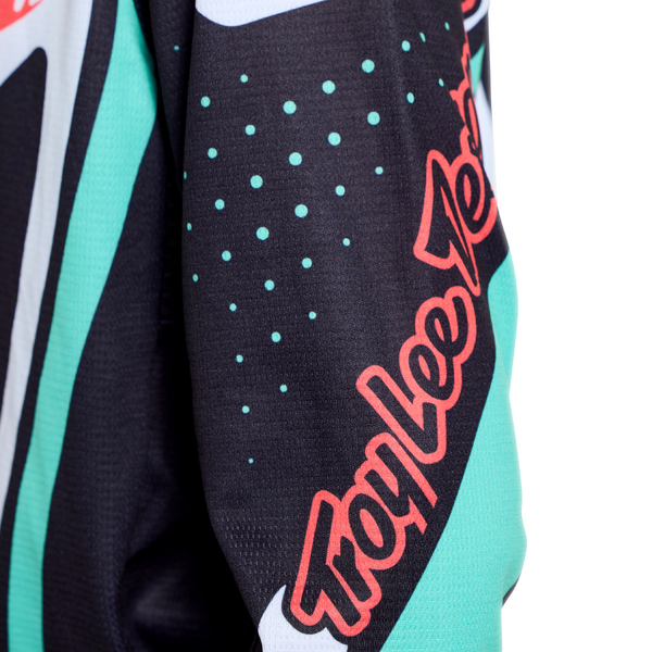 Troy Lee Designs 2026 Spring Youth GP Pro Jersey - Roller Black / Teal