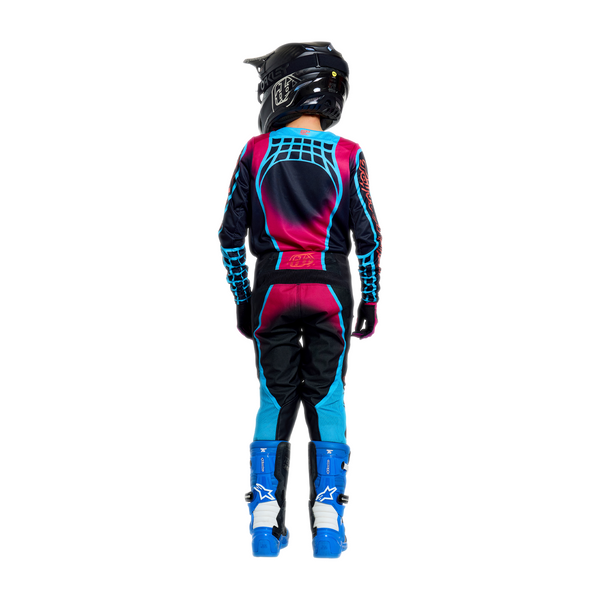 Troy Lee Designs 2026 Spring Youth GP Pro Jersey - Framework Black / Cyan