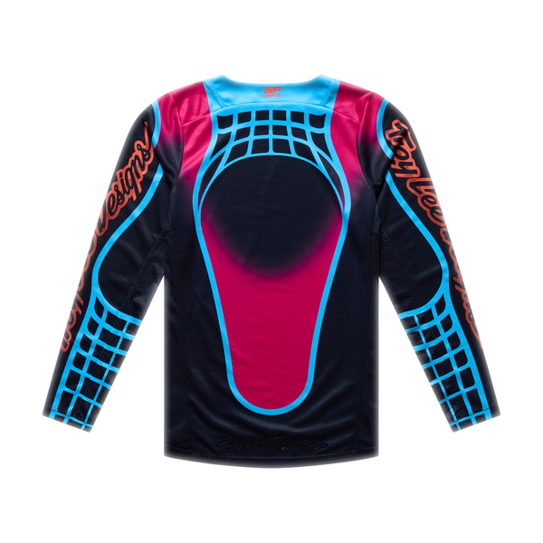 Troy Lee Designs 2026 Spring Youth GP Pro Jersey - Framework Black / Cyan