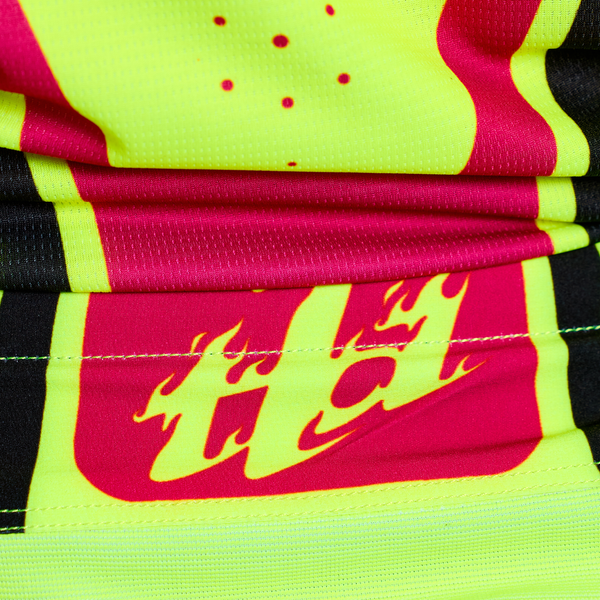 Troy Lee Designs 2026 Spring Youth GP Pro Pant - Roller Flo Yellow / Fuchsia