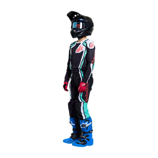 Troy Lee Designs 2026 Spring Youth GP Pro Pant - Roller Black / Teal