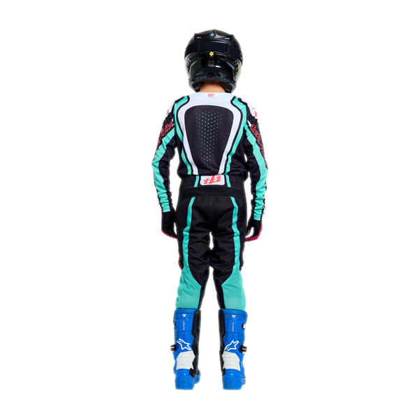 Troy Lee Designs 2026 Spring Youth GP Pro Pant - Roller Black / Teal