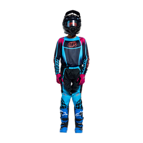 Troy Lee Designs 2026 Spring Youth GP Pro Pant - Framework Black / Cyan