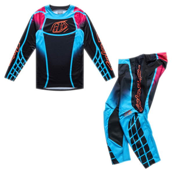 Troy Lee Designs 2026 Spring GP Pro Kit Combo - Framework Black / Cyan