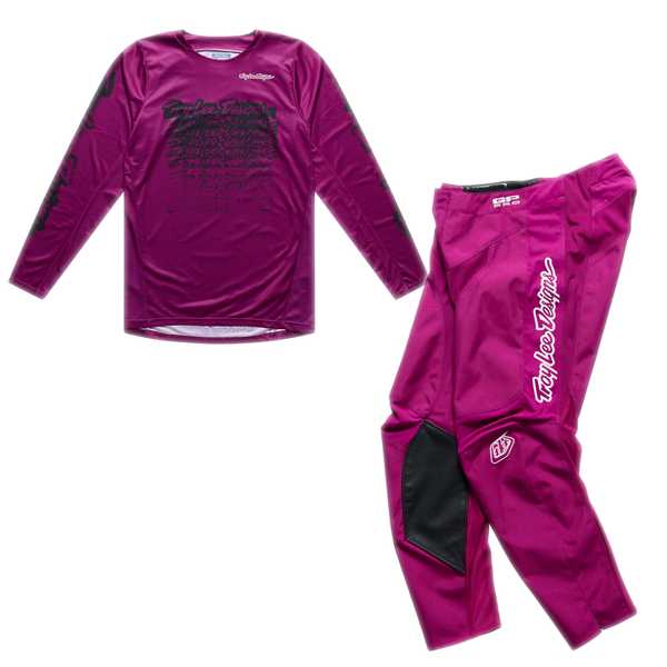 Troy Lee Designs 2026 Spring GP Pro Kit Combo - Stamp Fucshia