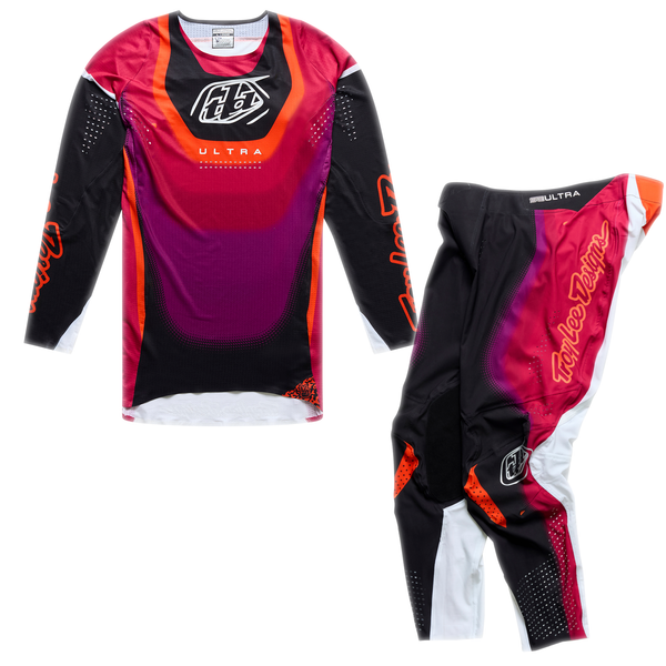 Troy Lee Designs 2026 Spring Se Ultra Kit Combo - Vision Black / Fucshia