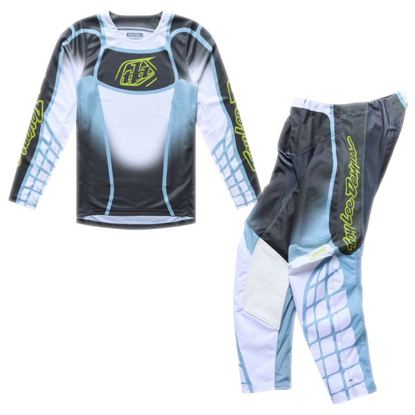 Troy Lee Designs 2026 Spring Youth GP Pro Kit Combo - Framework Carbon / Grey