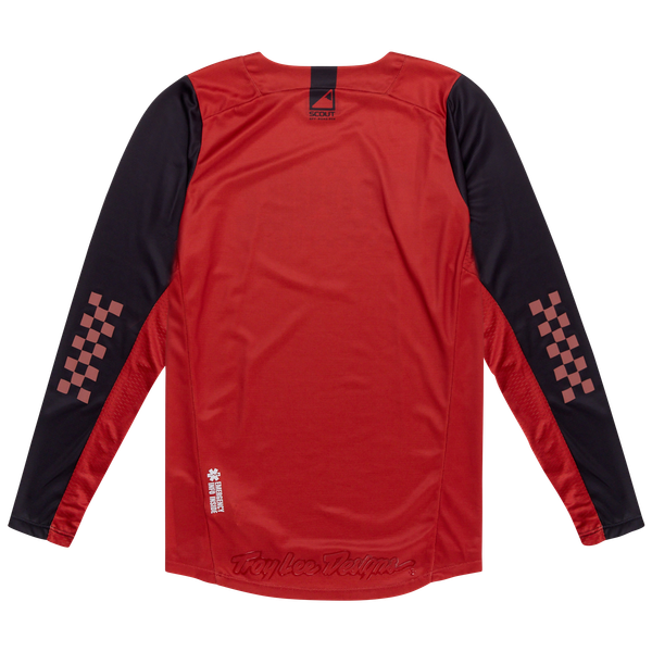 Troy Lee Designs 2025 Scout GP Jersey - Big Lee - Black / Burnt Orange