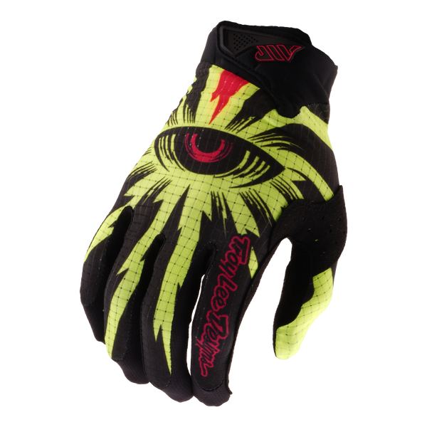 Troy Lee Designs 2026 Air Glove - Cyclops Black / Flo Yellow