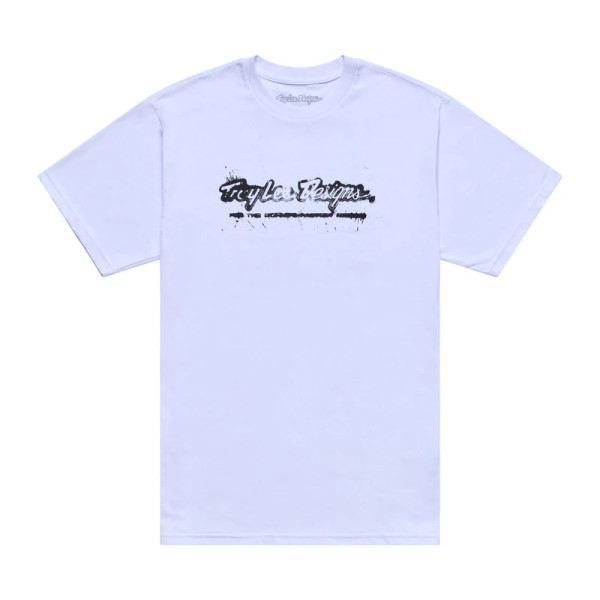 Troy Lee Designs Badge Tee - Repeat White