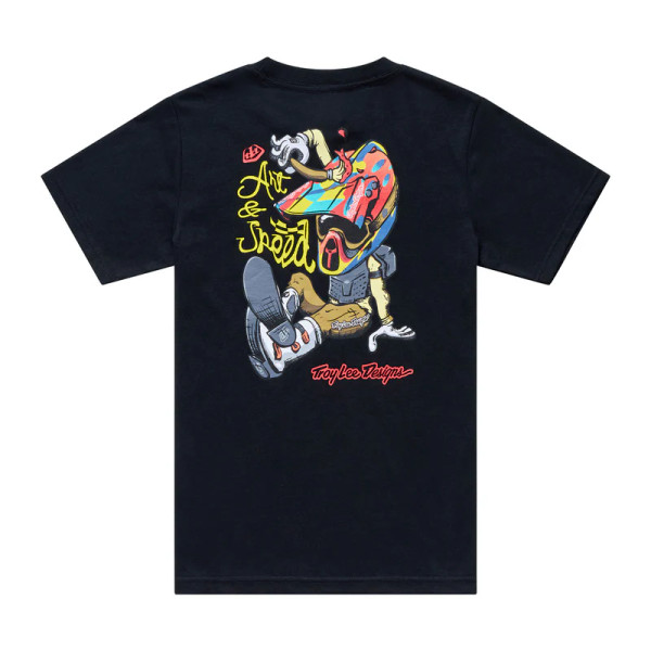 Troy Lee Designs Youth Tee - Heritage Black