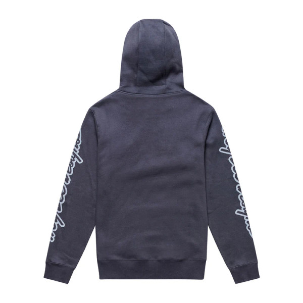 Troy Lee Designs Pullover Hoodie - Branded Carbon