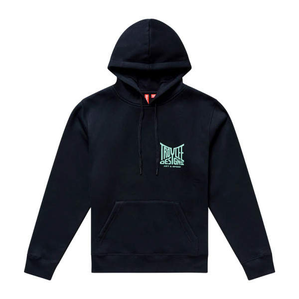 Troy Lee Designs Womens Pullover Hoodie - Handlebar Black