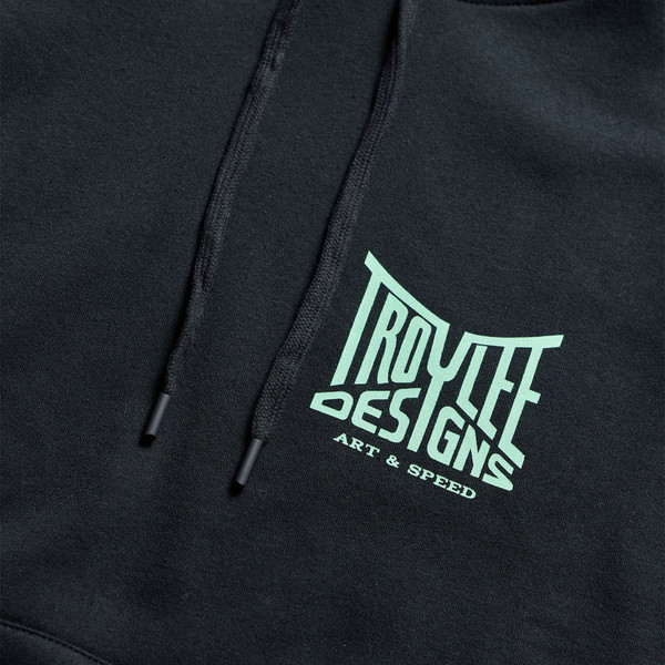 Troy Lee Designs Womens Pullover Hoodie - Handlebar Black