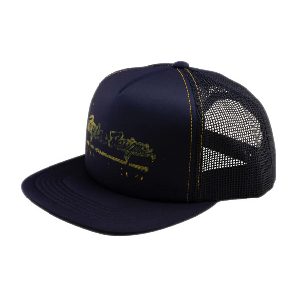 Troy Lee Designs Trucker Snapback Repeats Indigo