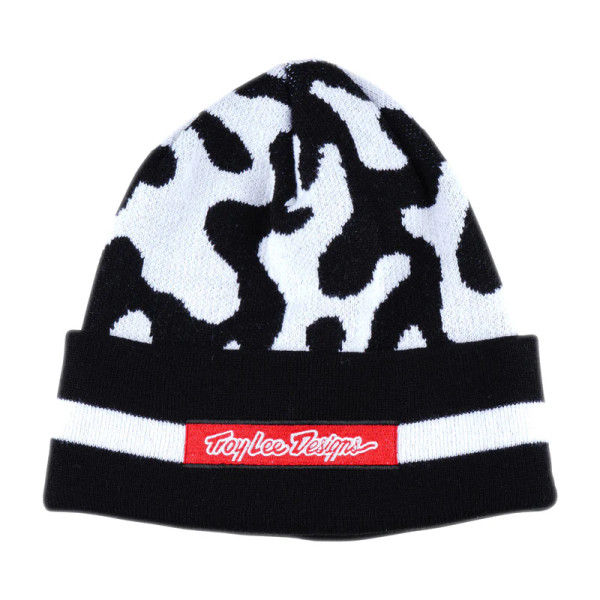 Troy Lee Designs Beanie - Flow Camo Black White